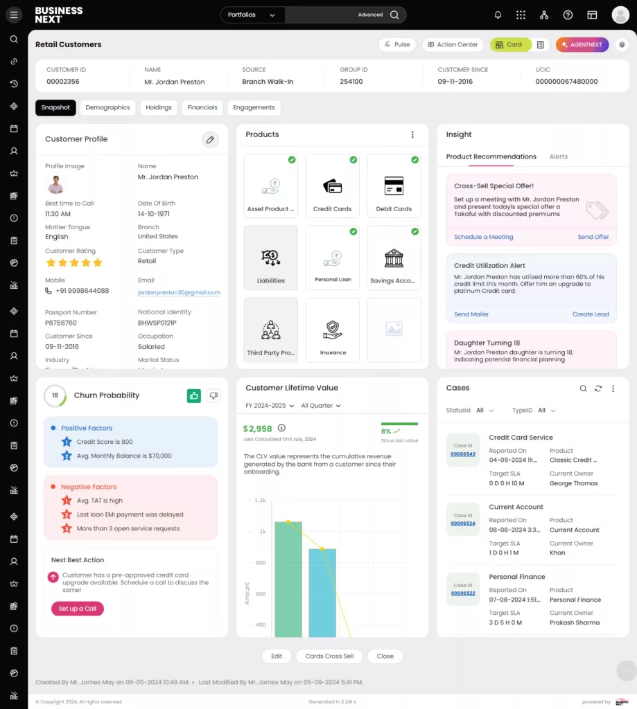 The Role of AI in Financial Services - visual representation