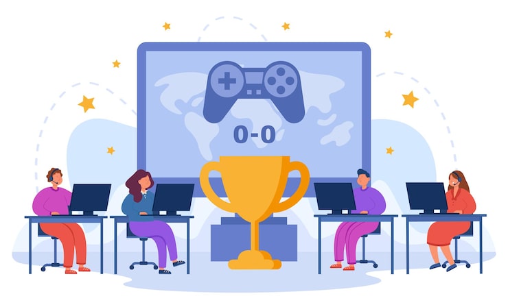 Participating in Gaming Surveys - contextual illustration