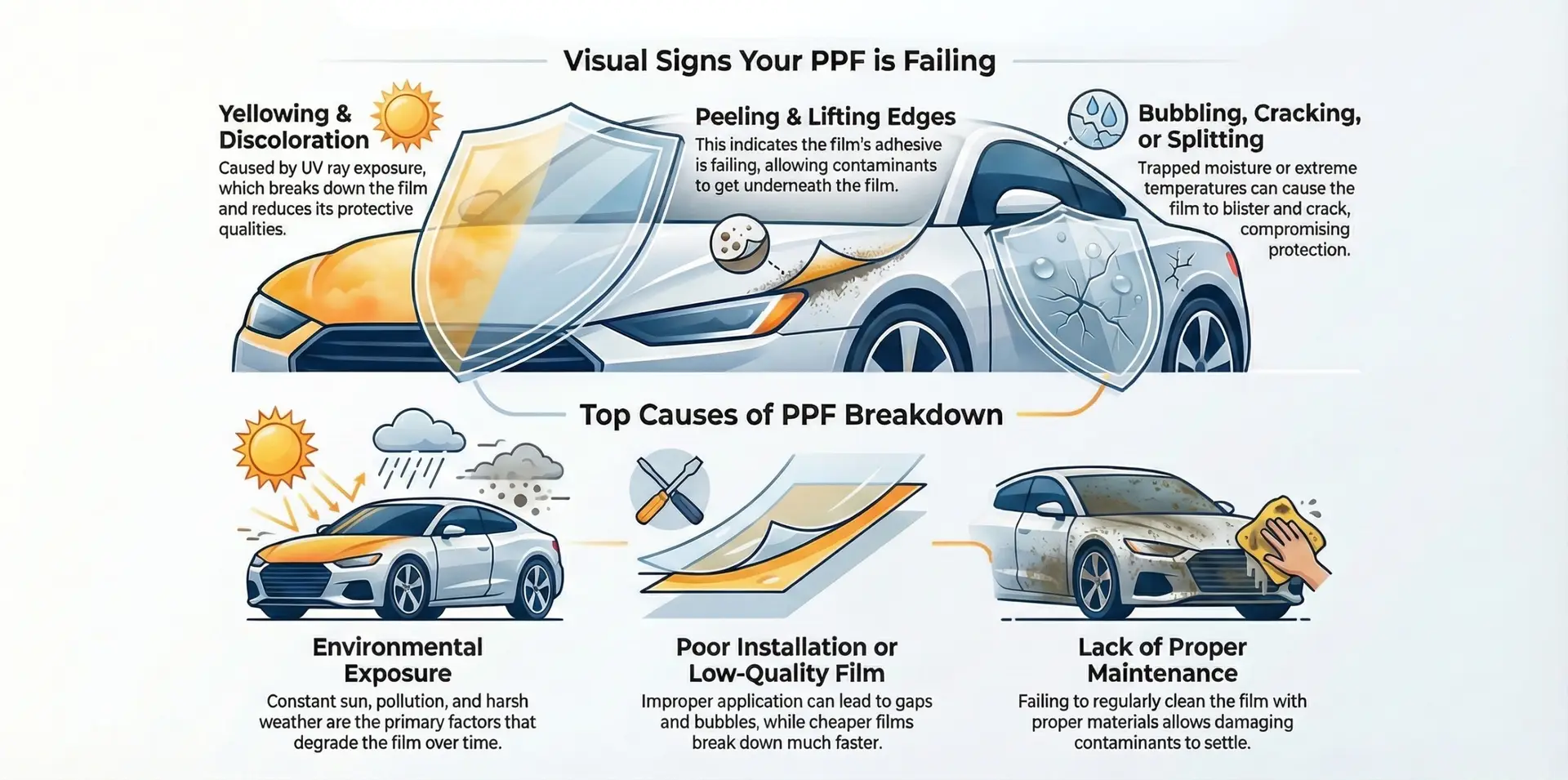 The Purpose of the Protective Film - visual representation