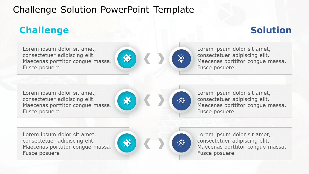 Challenges and Solutions - contextual illustration