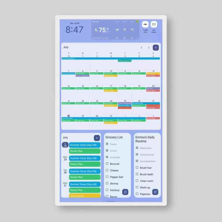 Conclusion: The Smart Calendar Display Decision - visual representation