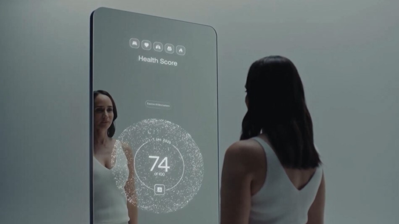 Comparing Smart Mirrors to Other Longevity Tech - visual representation