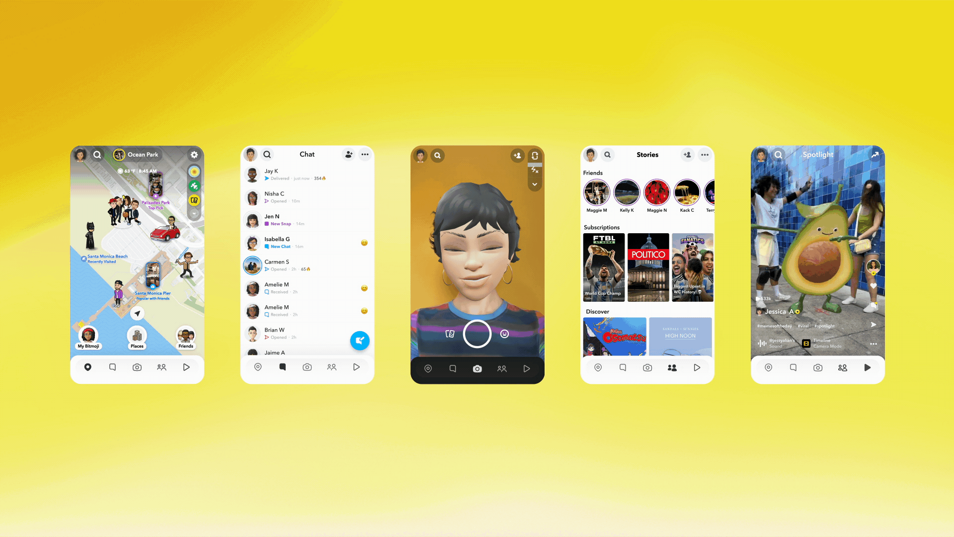 Understanding Snapchat's Move into Event Planning - visual representation