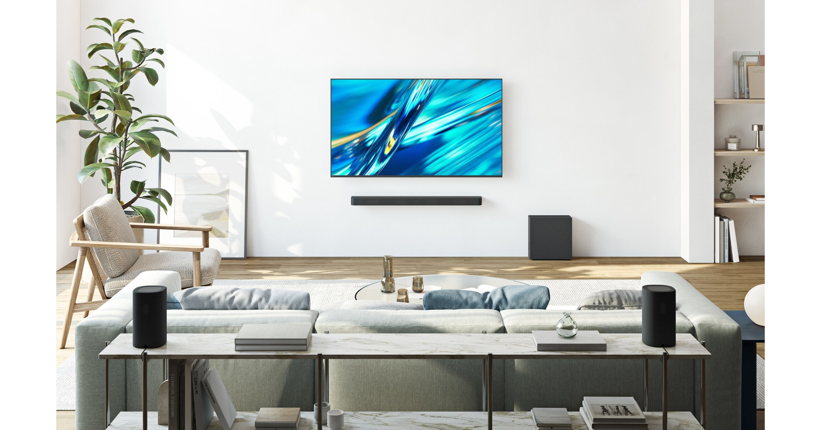 Introduction to Sony's Soundbar Revolution - visual representation