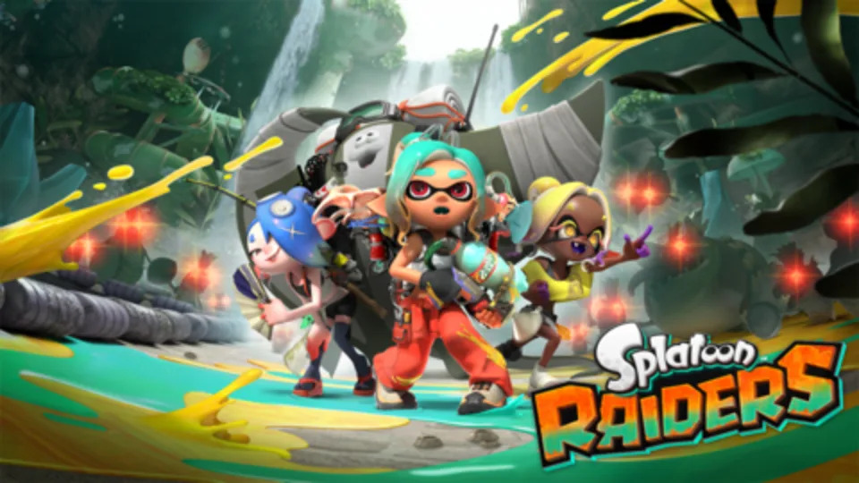 The Art and Sound of Splatoon Raiders - visual representation