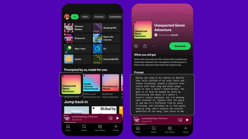 What Are Spotify's Prompted Playlists? - contextual illustration
