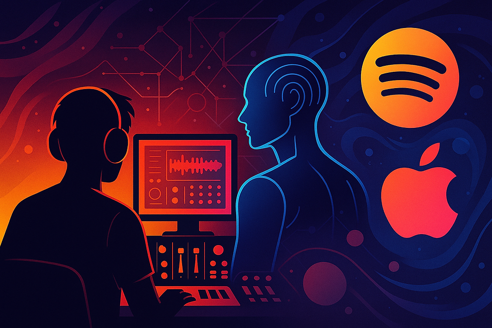 The Future of AI and Music Streaming - contextual illustration