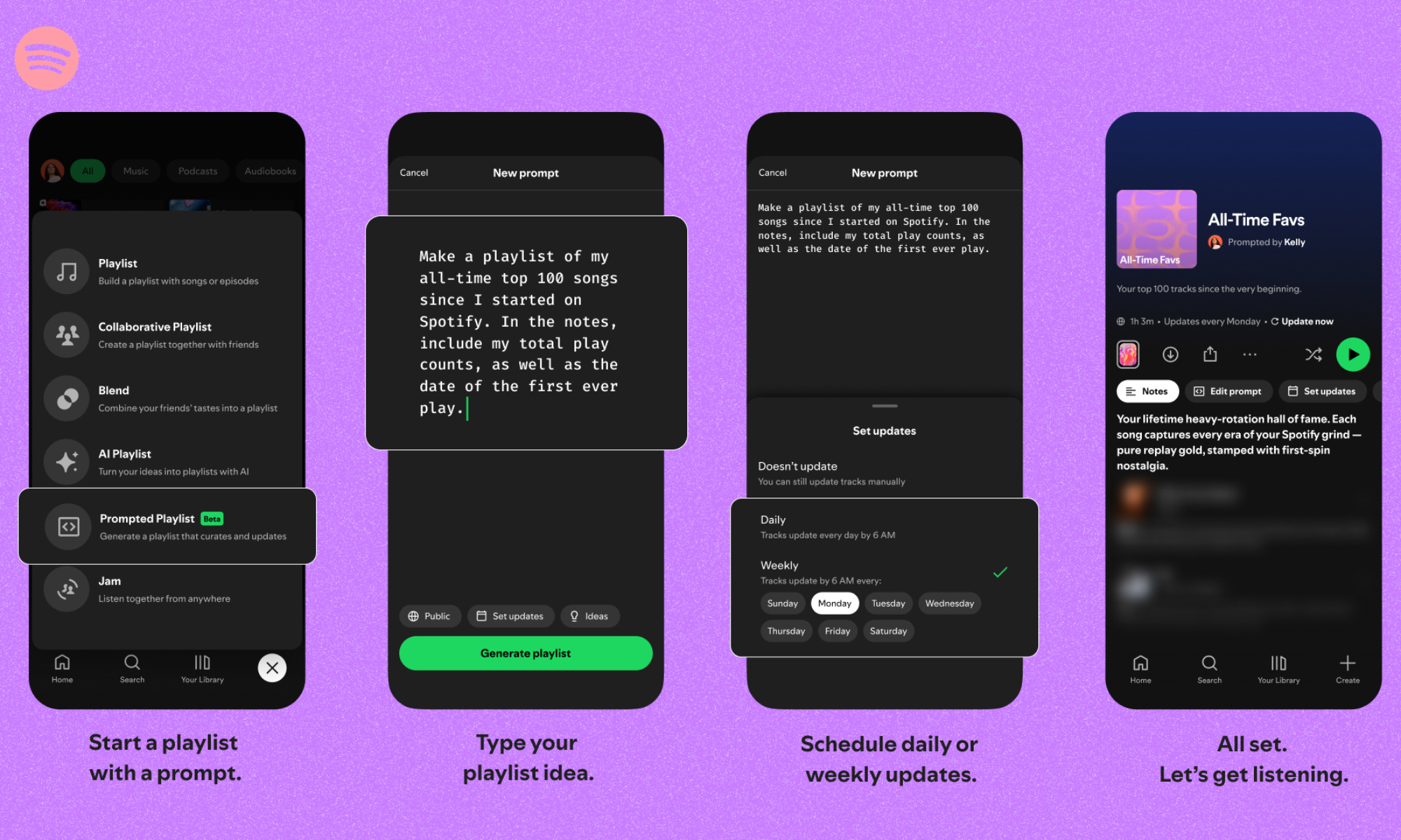 How the Prompted Playlist Feature Works - contextual illustration