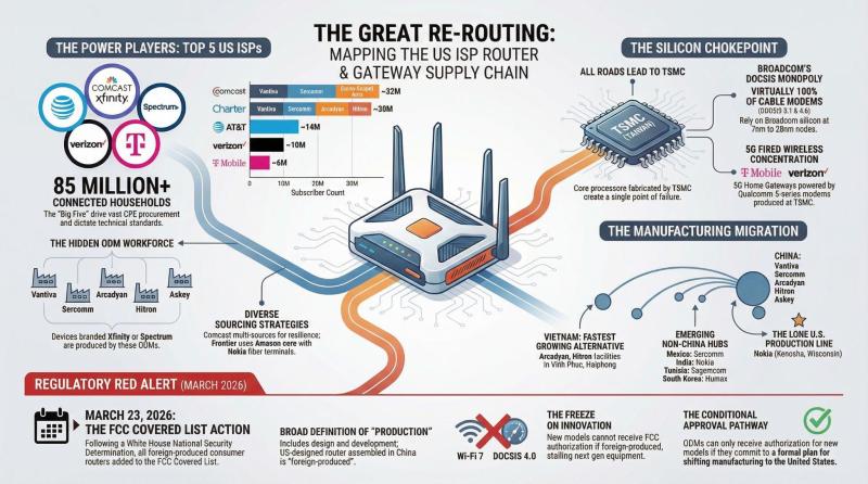 Understanding the FCC's Router Ban - visual representation