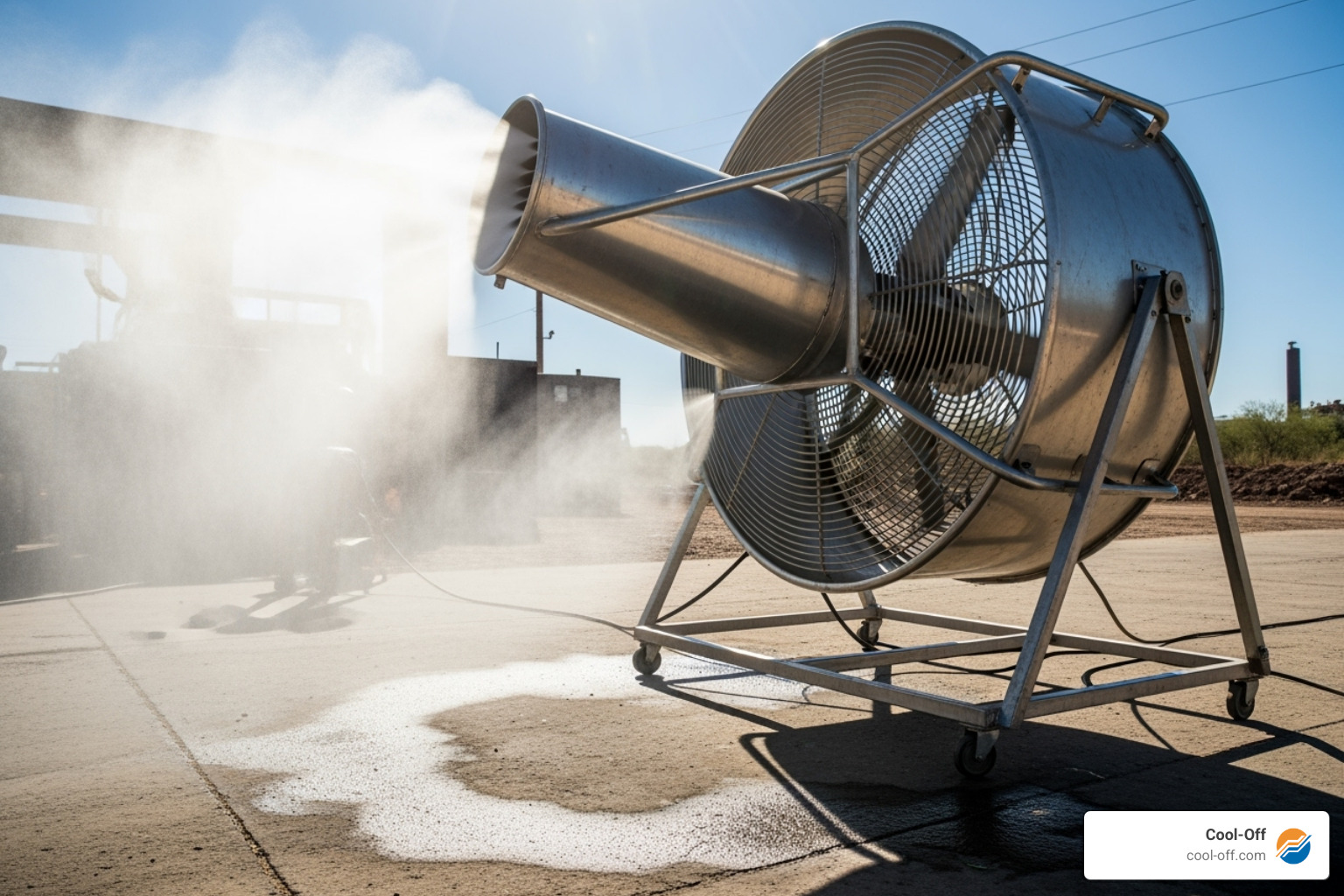 What Are Personal Misting Fans? - visual representation