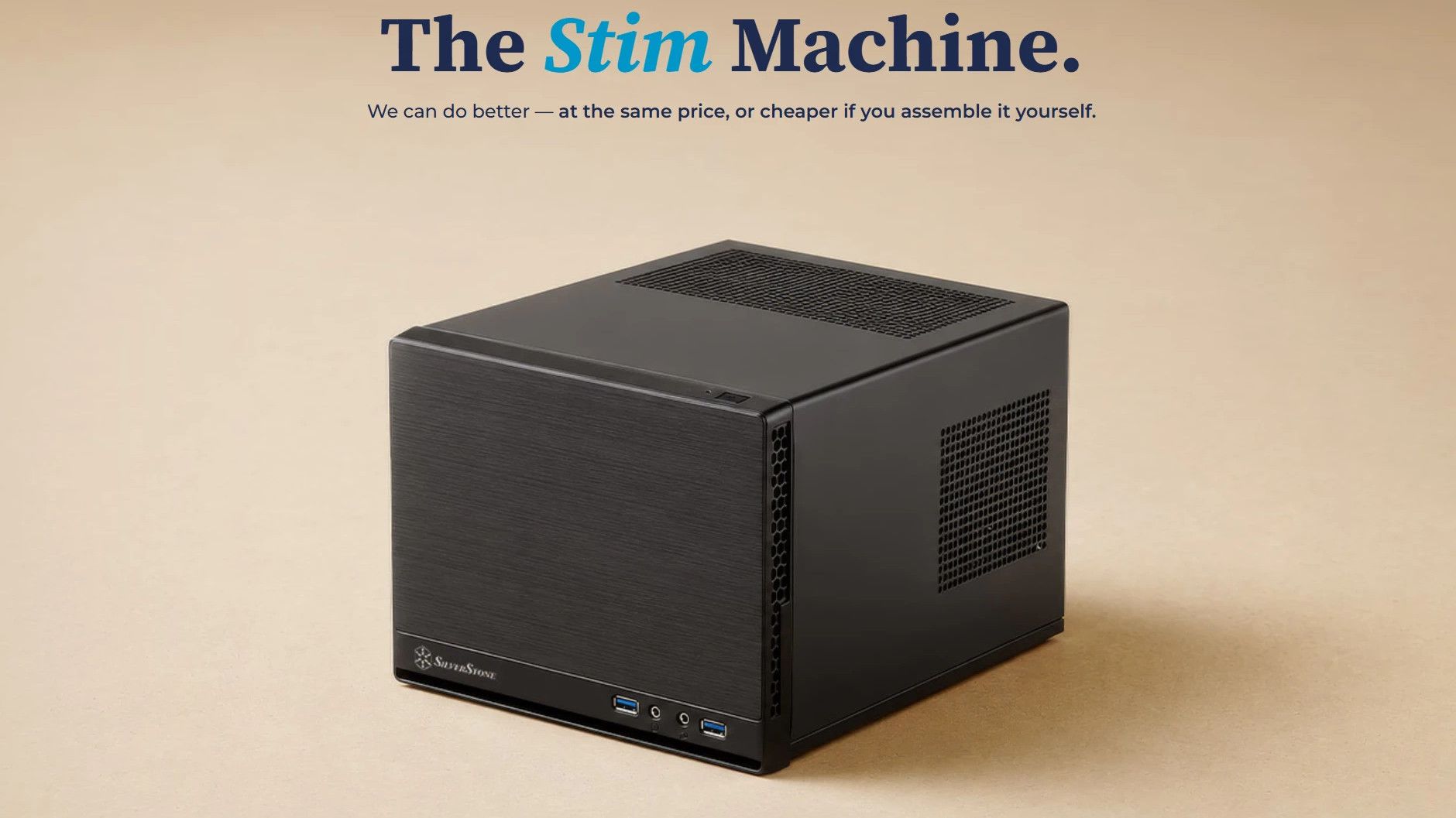 'Stim Machine' is an alternative build outgunning the Steam Machine with a more powerful GPU, all at the same price — but there are notable compromises | TechRadar