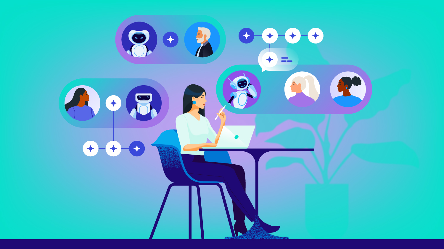 The Rise of AI in Workplace Communication - contextual illustration