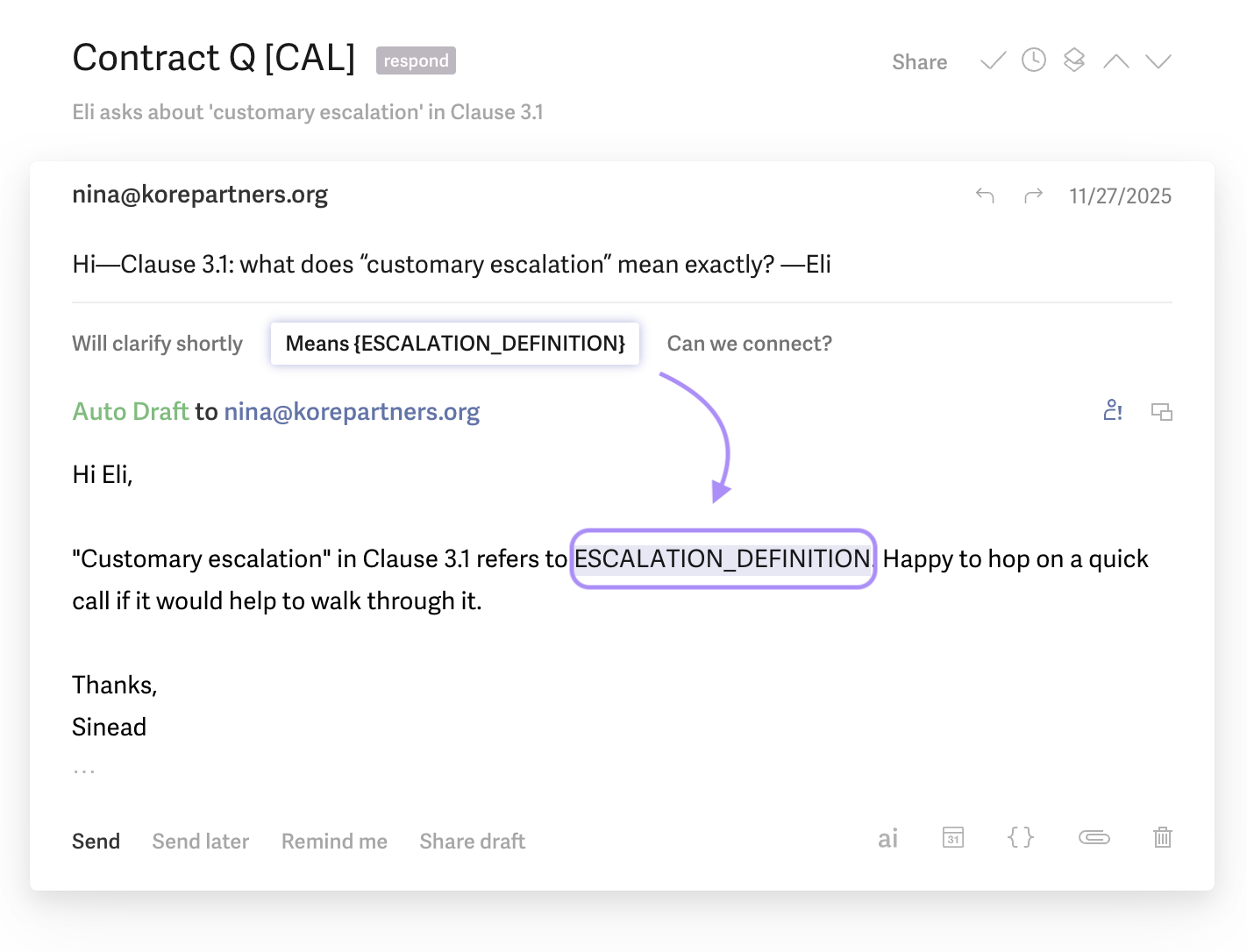What Makes Superhuman's Auto-Draft Feature Different? - contextual illustration