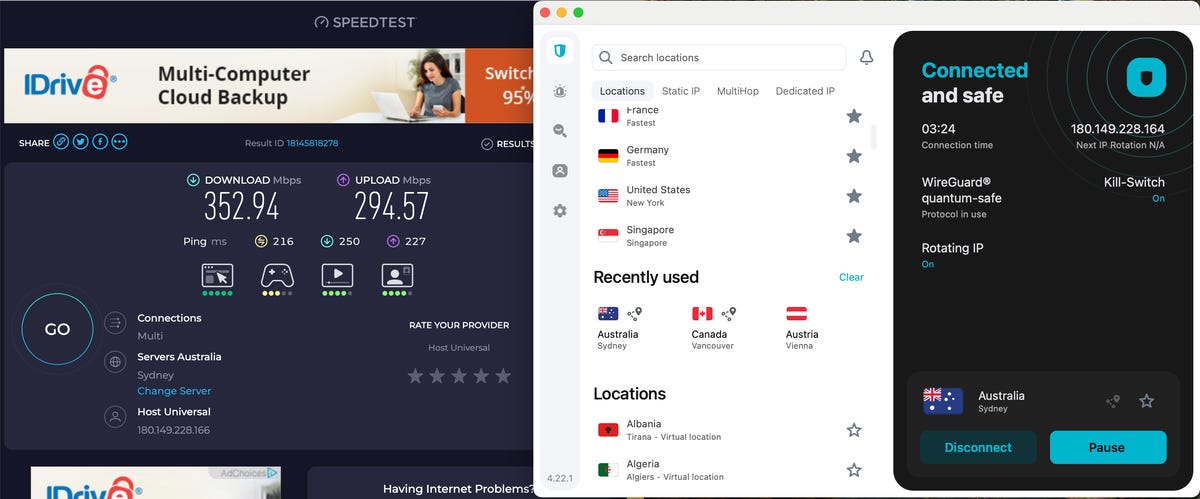 Comparing Surfshark to Alternatives - visual representation