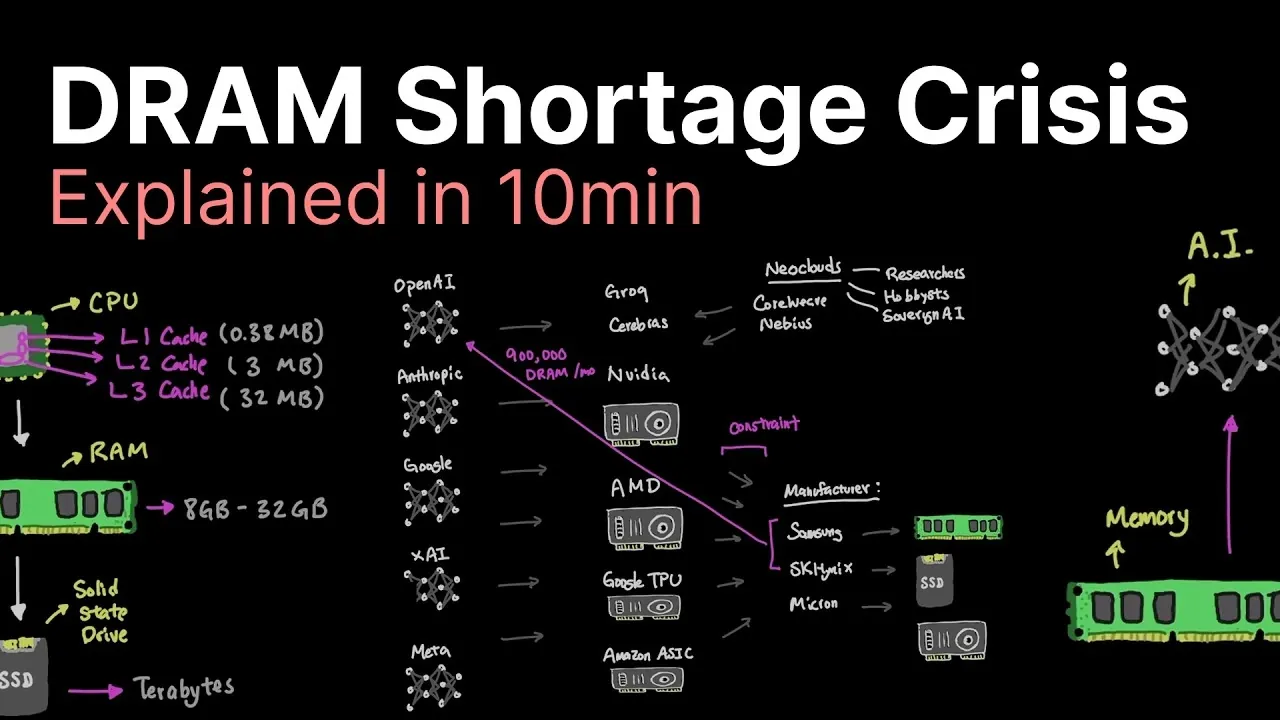 The Memory Shortage Is Wrecking Hardware Launch Plans - contextual illustration
