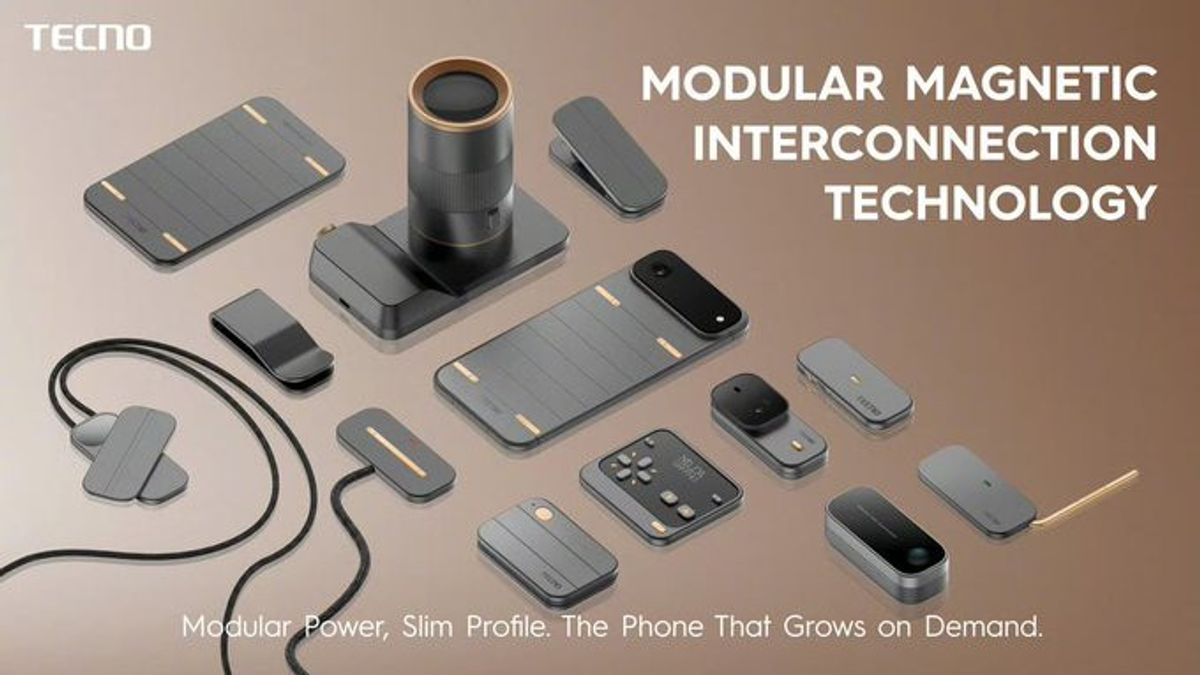 The Concept of Modular Phones - visual representation