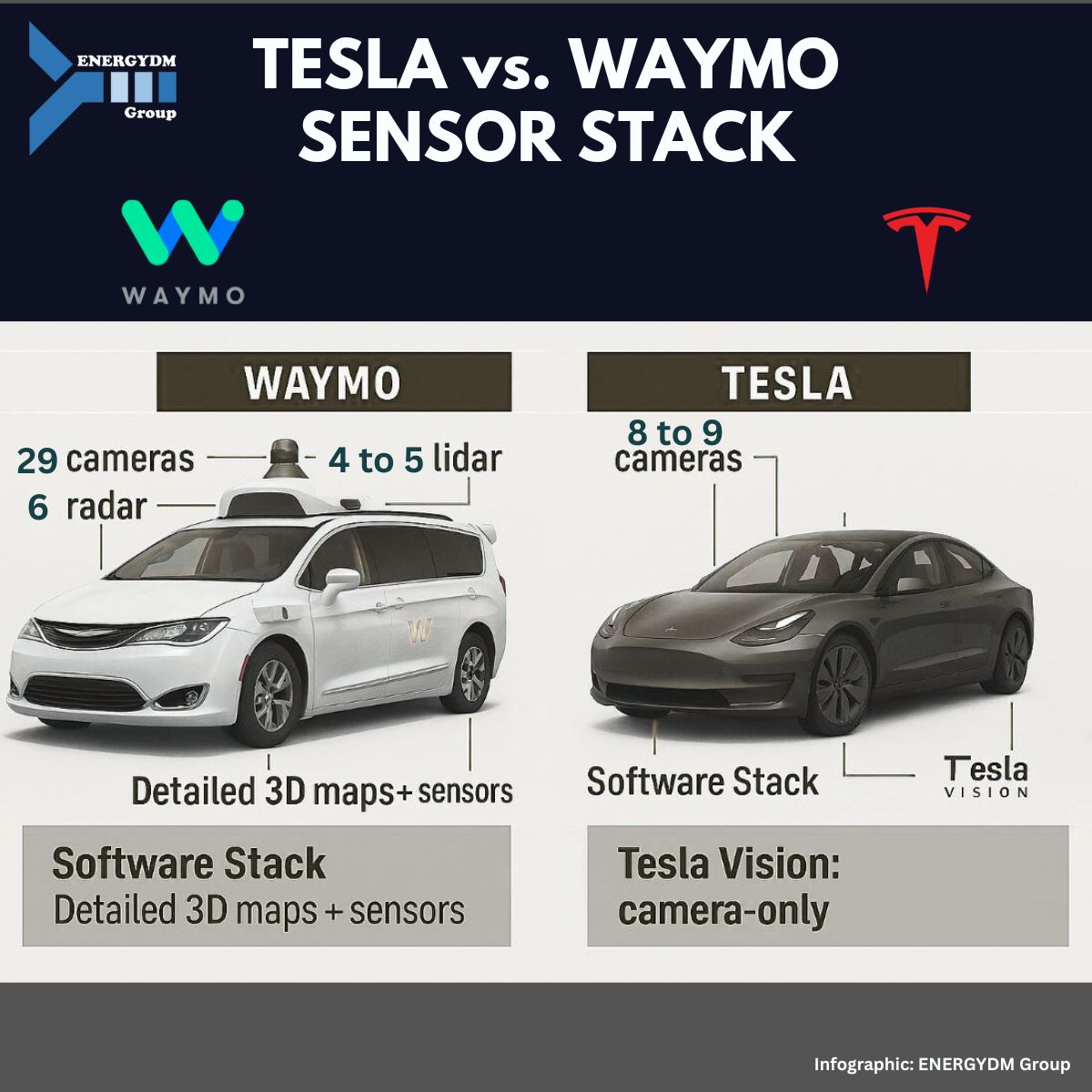 The Data Problem: Why Tesla's Camera-Only Approach Is Controversial - visual representation
