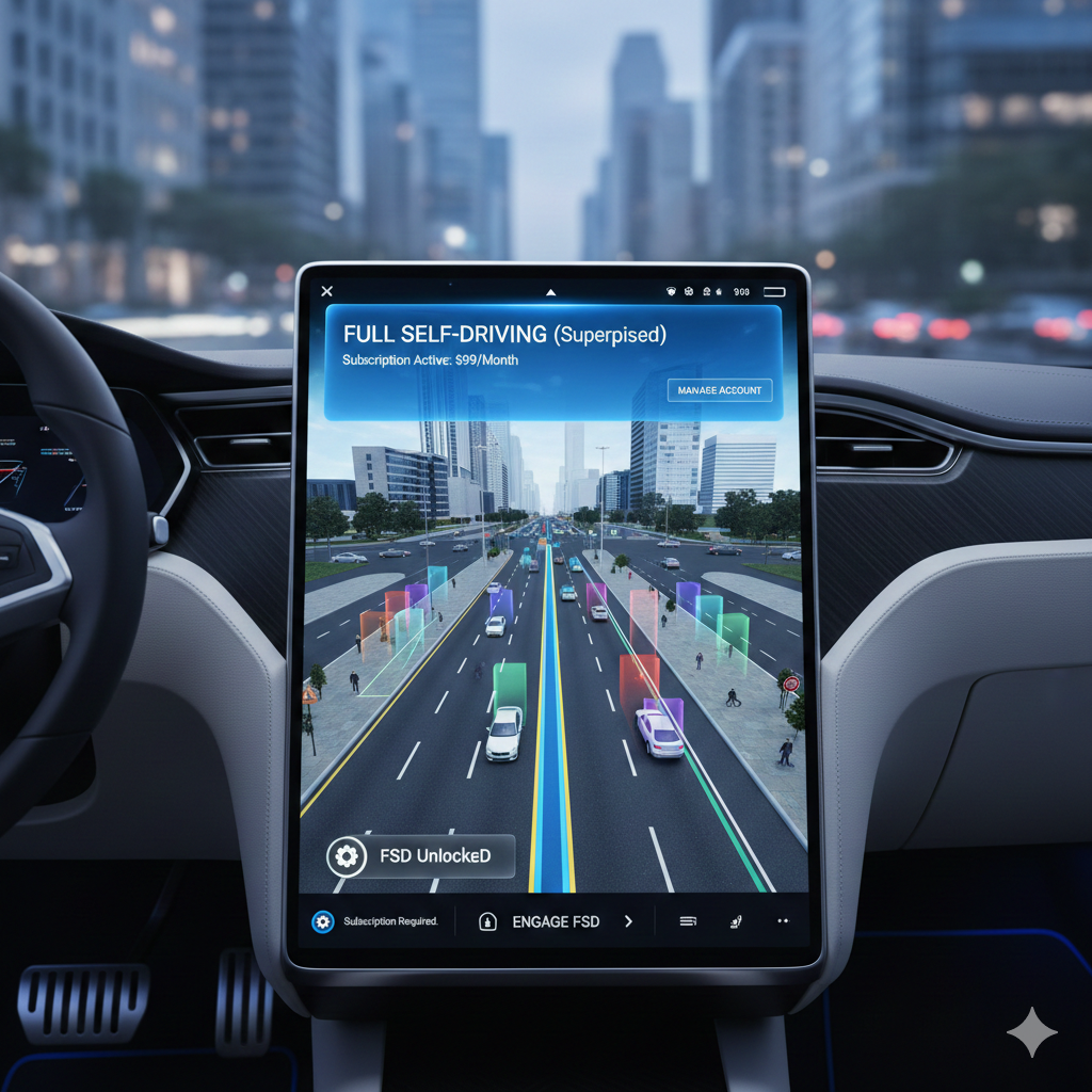 Comparing FSD to Competitors' Autonomous Features - visual representation