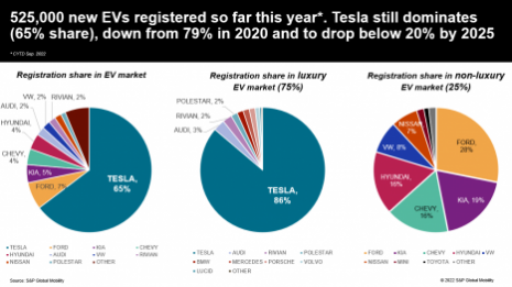 The Current State of Tesla's Sales - visual representation