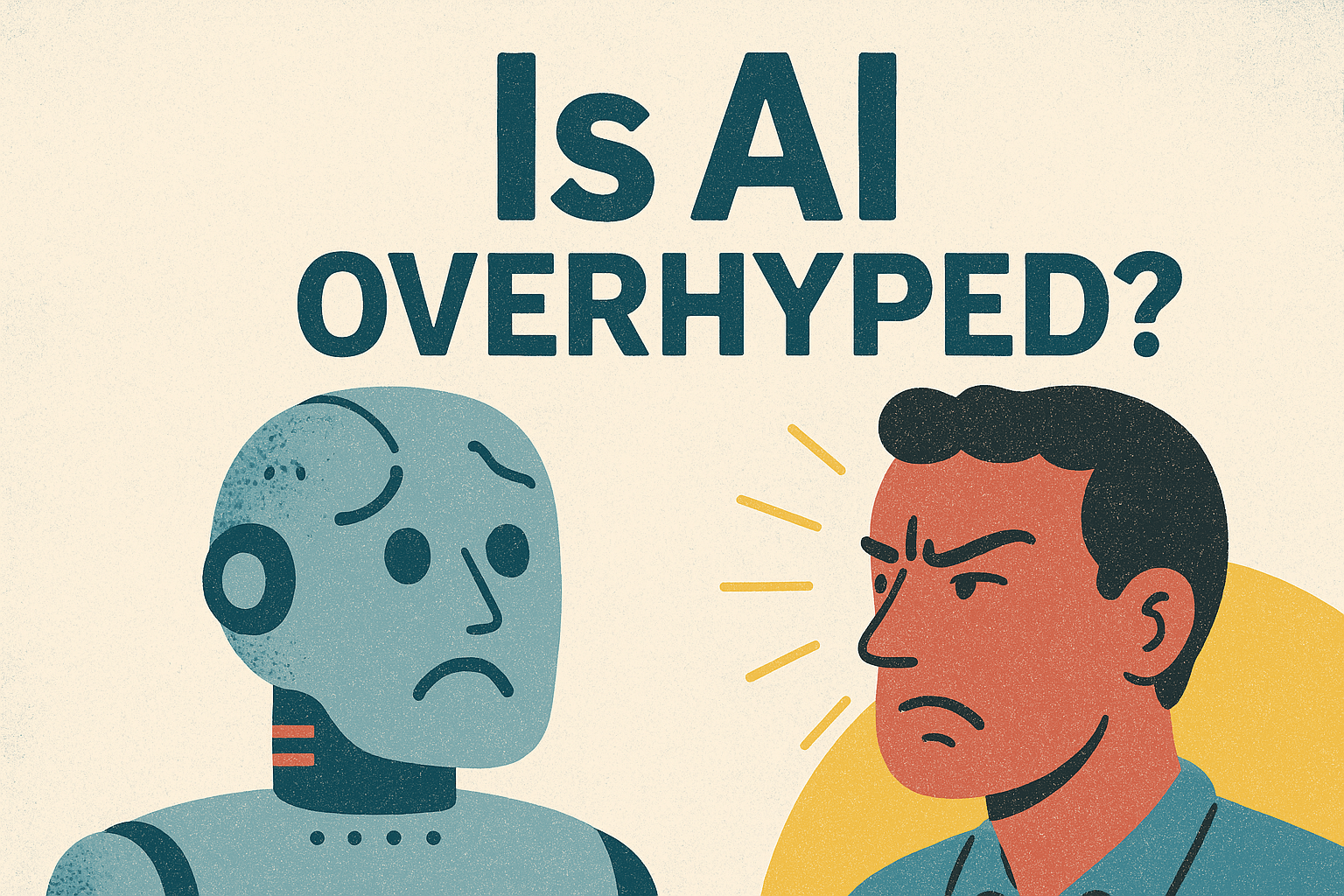 Overhyped Expectations - contextual illustration