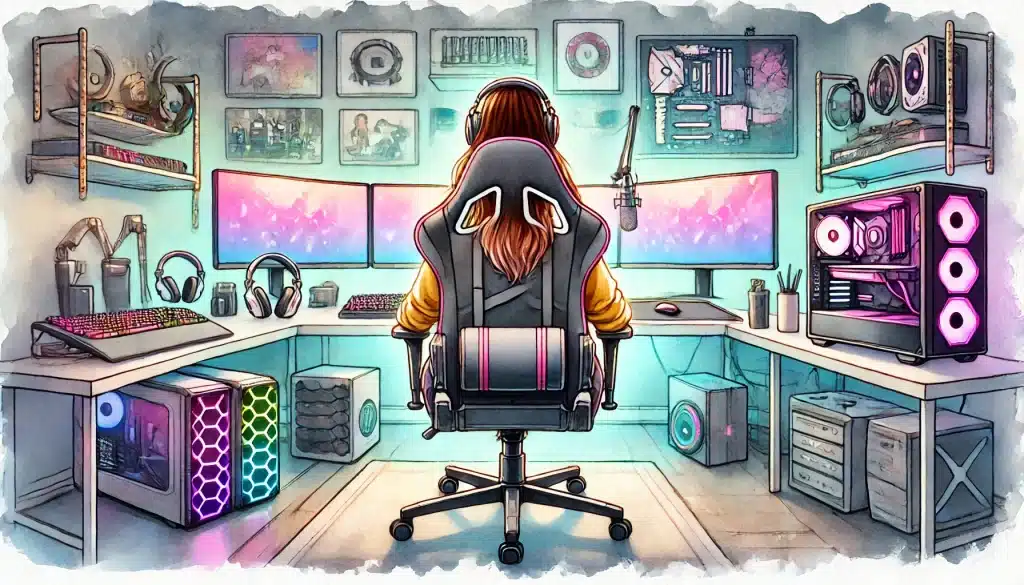 The Future of Gaming Chairs - contextual illustration