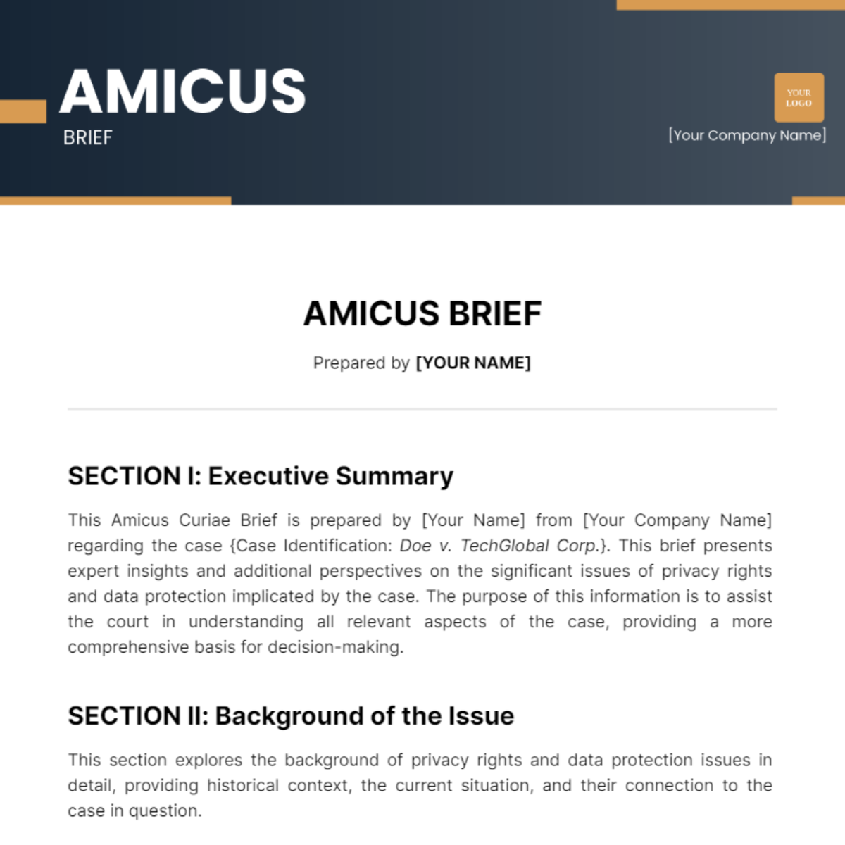 Industry Response - visual representation