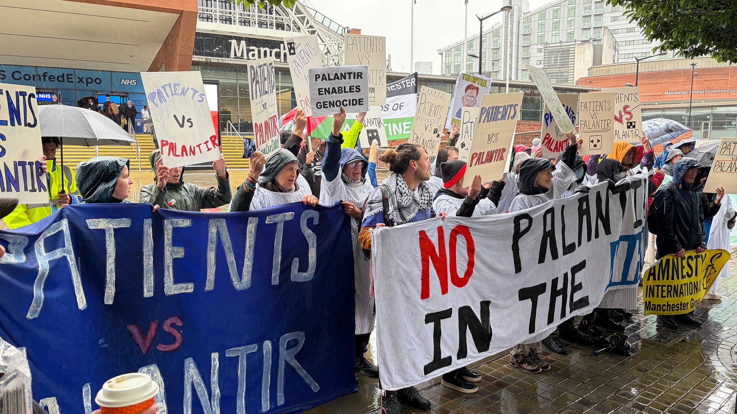 Unpacking the NHS-Palantir Deal - visual representation