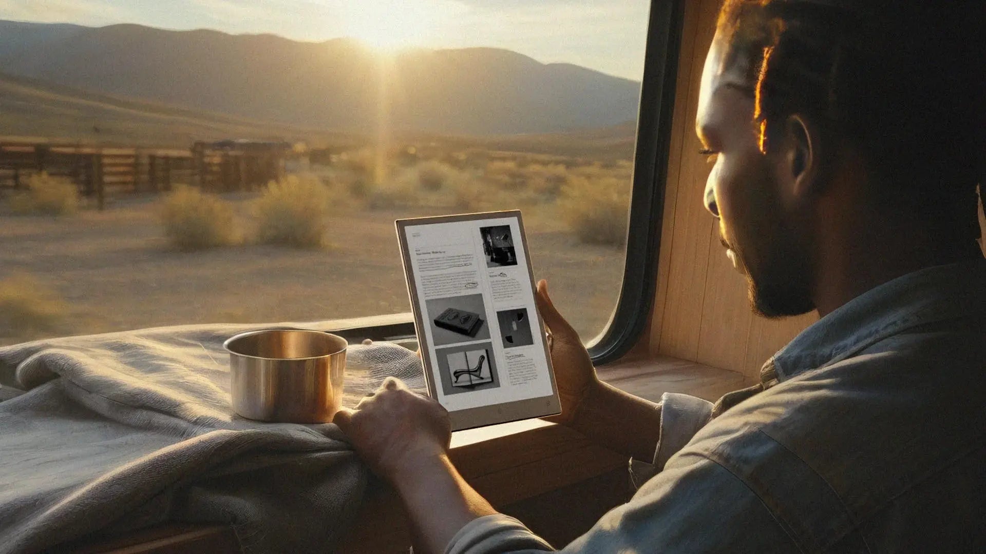 Benefits of E Ink Over iPads - visual representation
