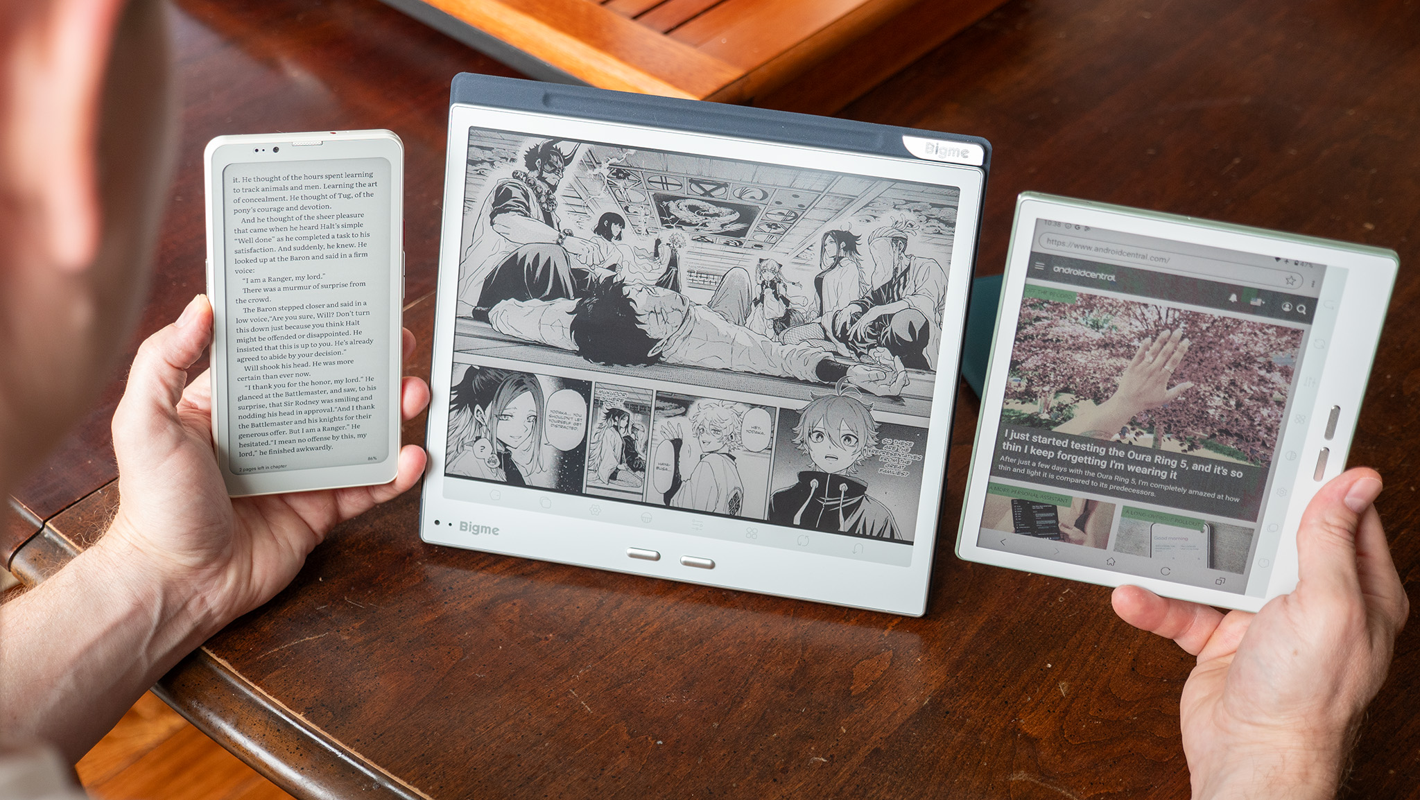 E Ink Tablets Use Cases - visual representation