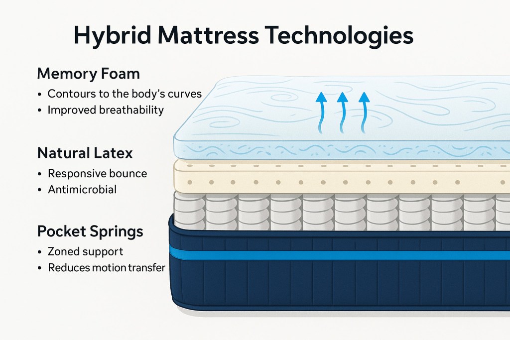 Future Trends in Hybrid Mattresses - contextual illustration