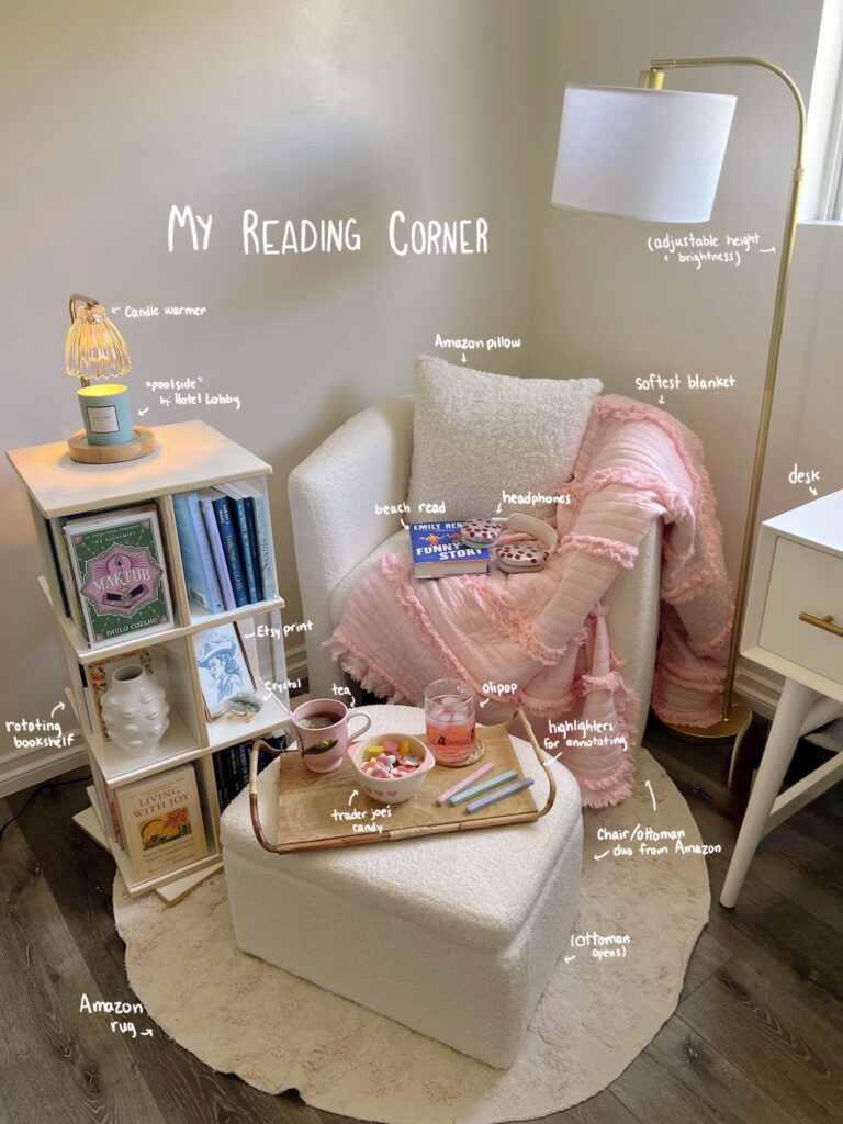 Setting Up the Ultimate Reading Nook - contextual illustration