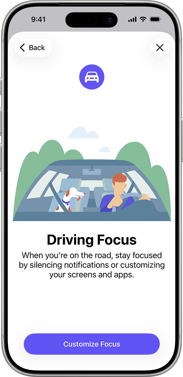 Customizing the Home Screen - visual representation