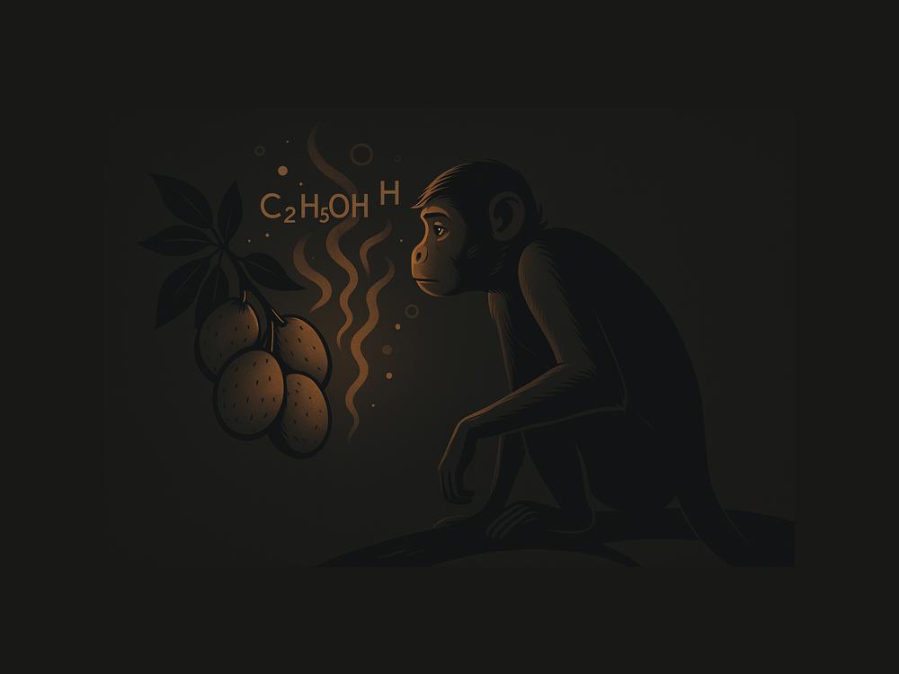 Understanding the 'Drunken Monkey Hypothesis' - contextual illustration