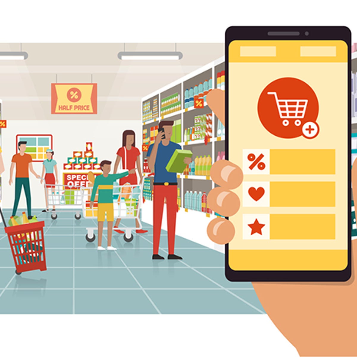 The Role of Retailers in a Digital World - contextual illustration
