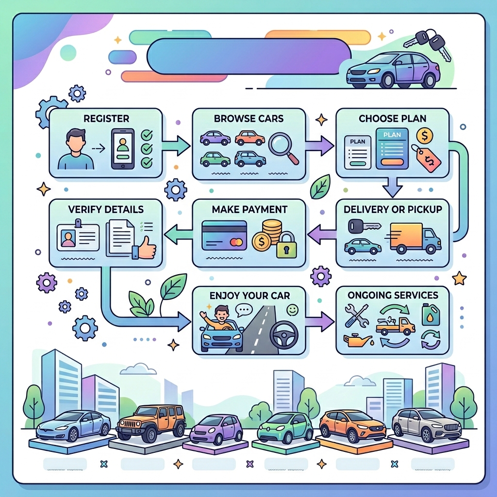 The Rise of the Car Subscription Model - contextual illustration