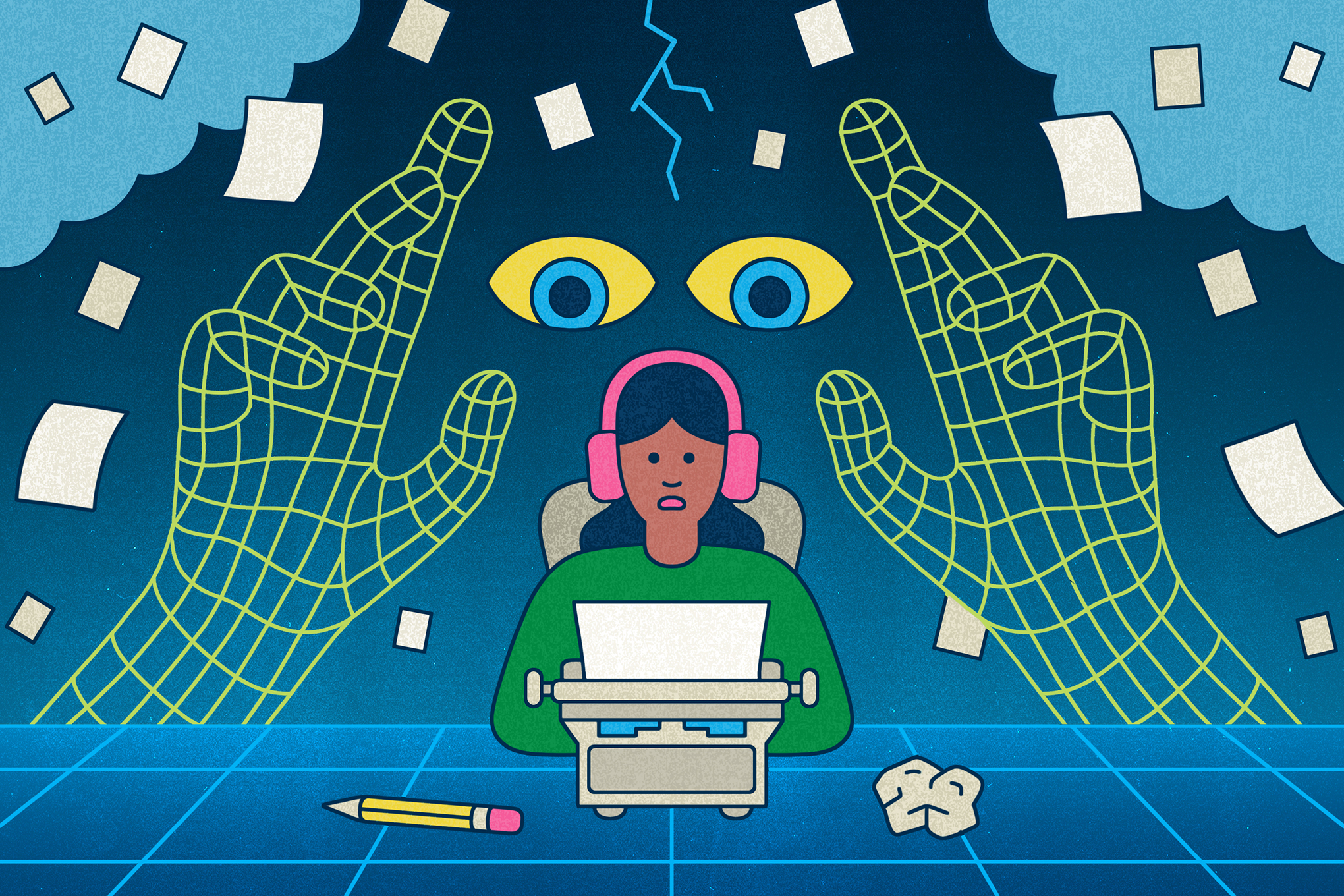 Future Trends: AI and Fanfiction - visual representation