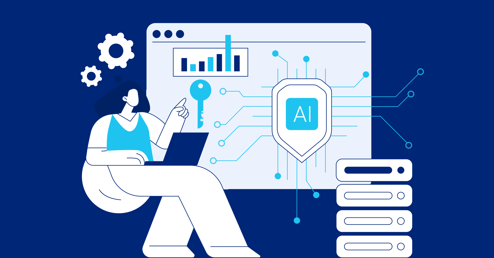 Challenges and Pitfalls in AI and Data Privacy - contextual illustration