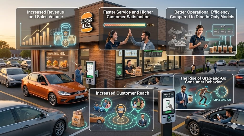 Benefits of Drive-Thru Advertising - contextual illustration