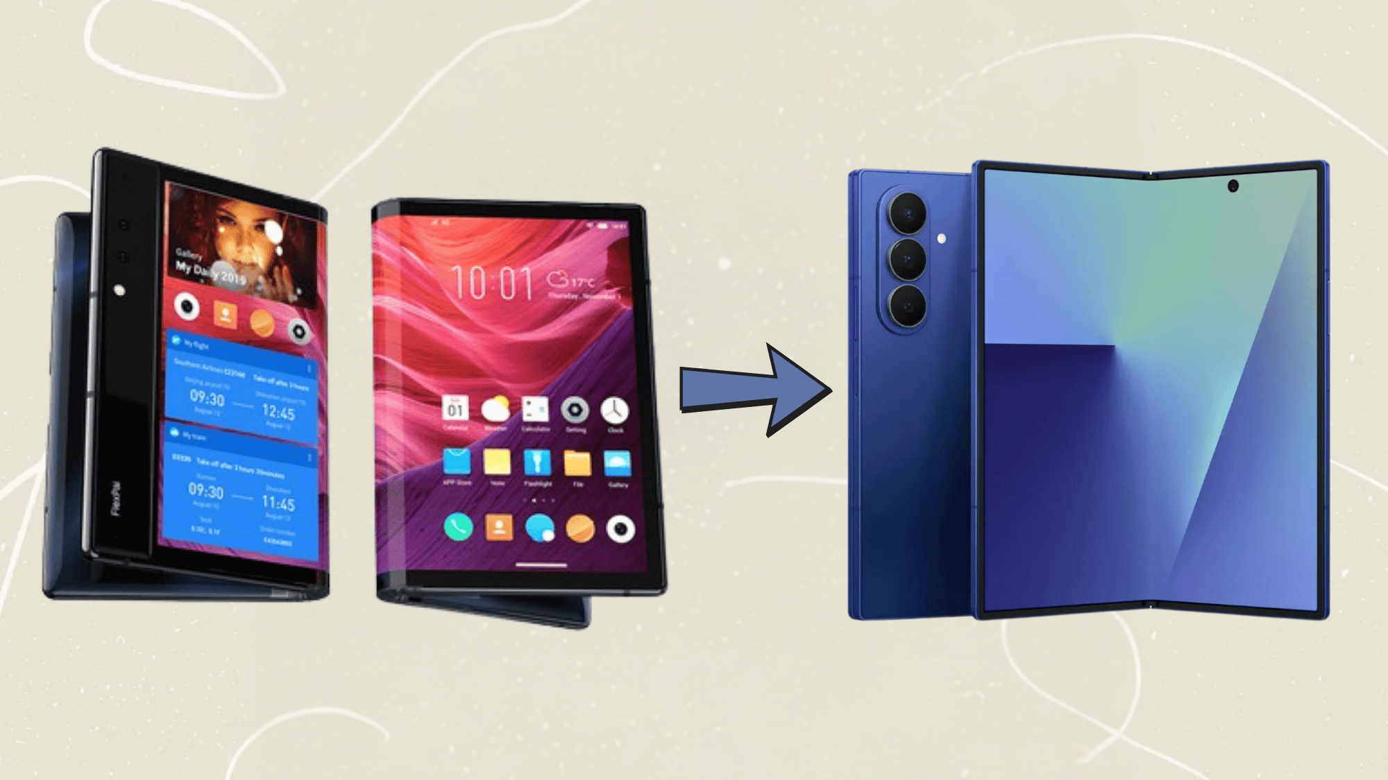 The Rise of Foldable Technology - contextual illustration