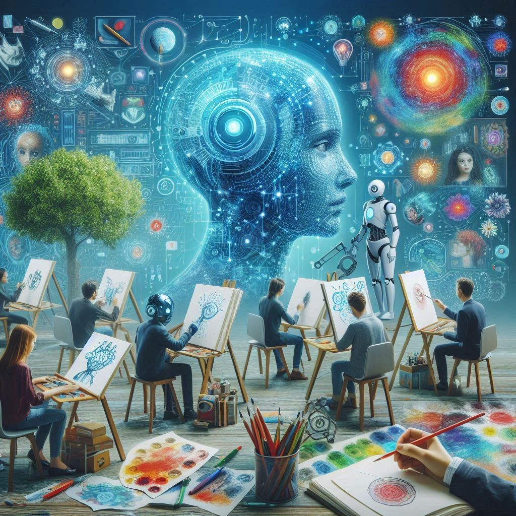 Ethical Implications of AI in Art - contextual illustration