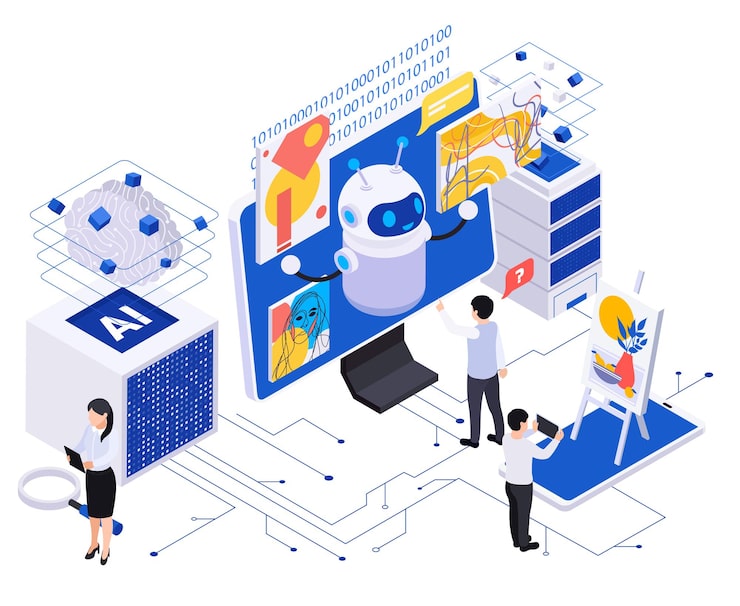 AI's Influence on Communication - contextual illustration