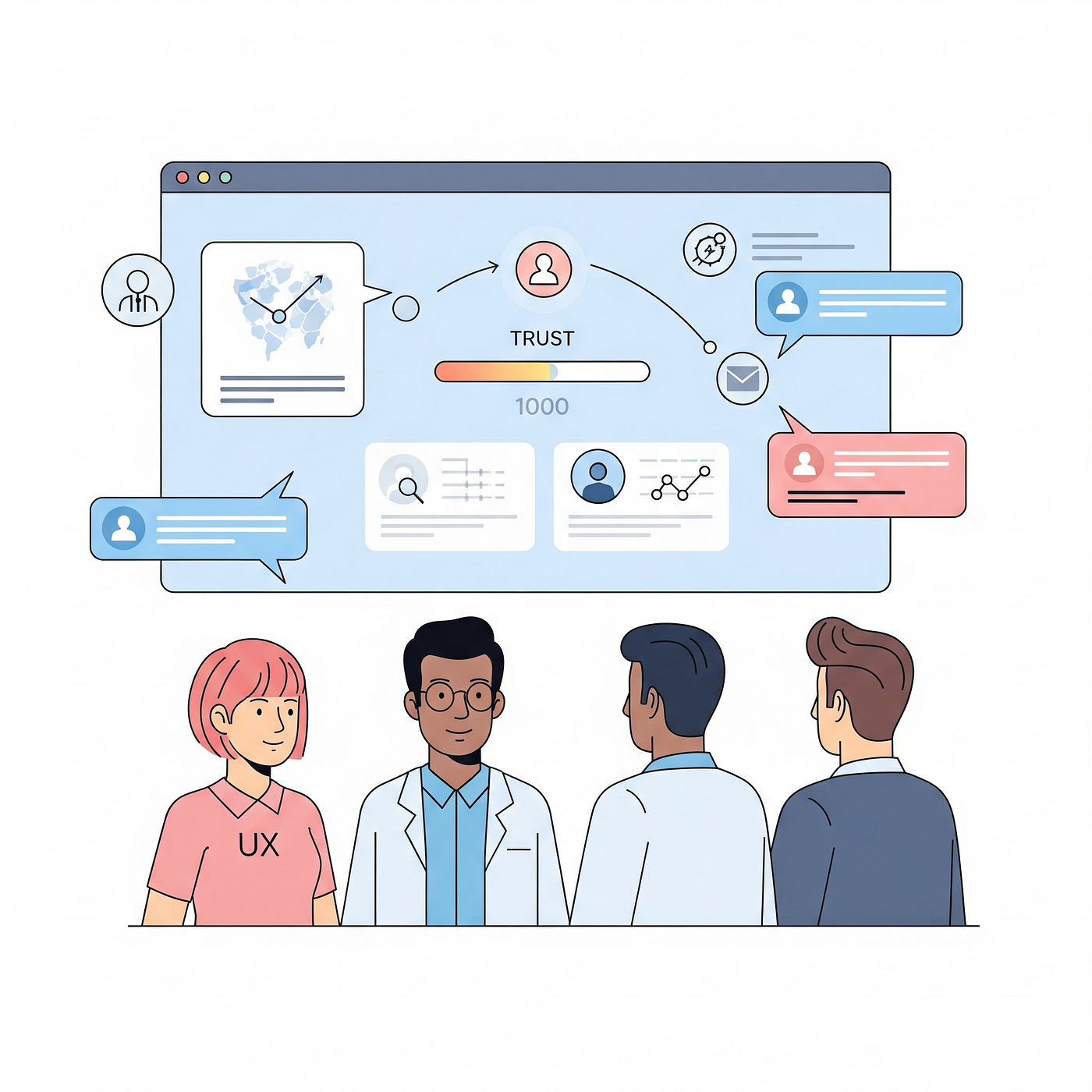 The Importance of User Trust - contextual illustration