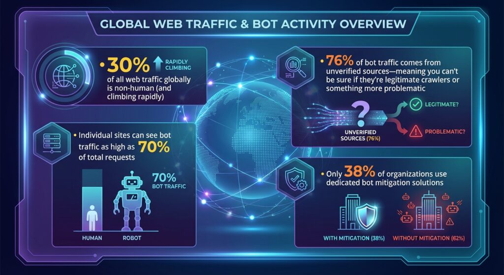 The Impact of AI Agents on Web Traffic - contextual illustration