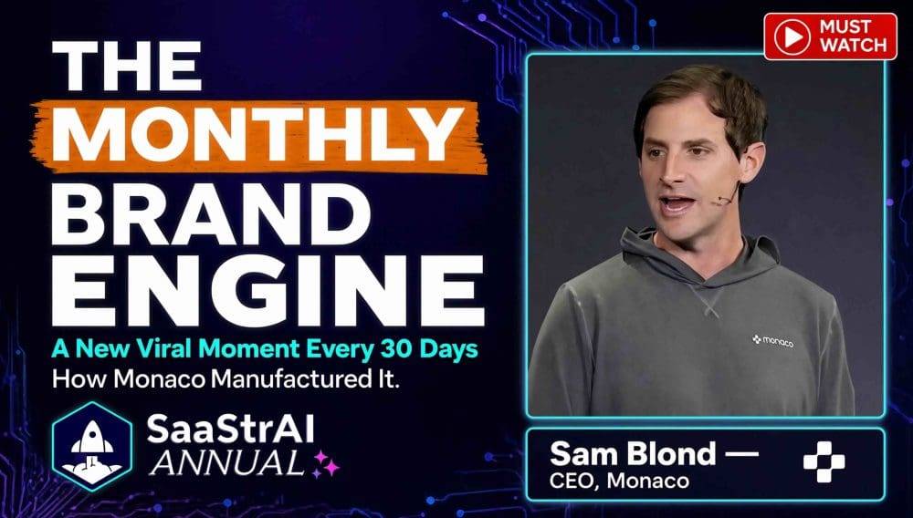 The Monthly Brand Engine: How Monaco Manufactured a New Viral Moment Every 30 Days | SaaStrAI