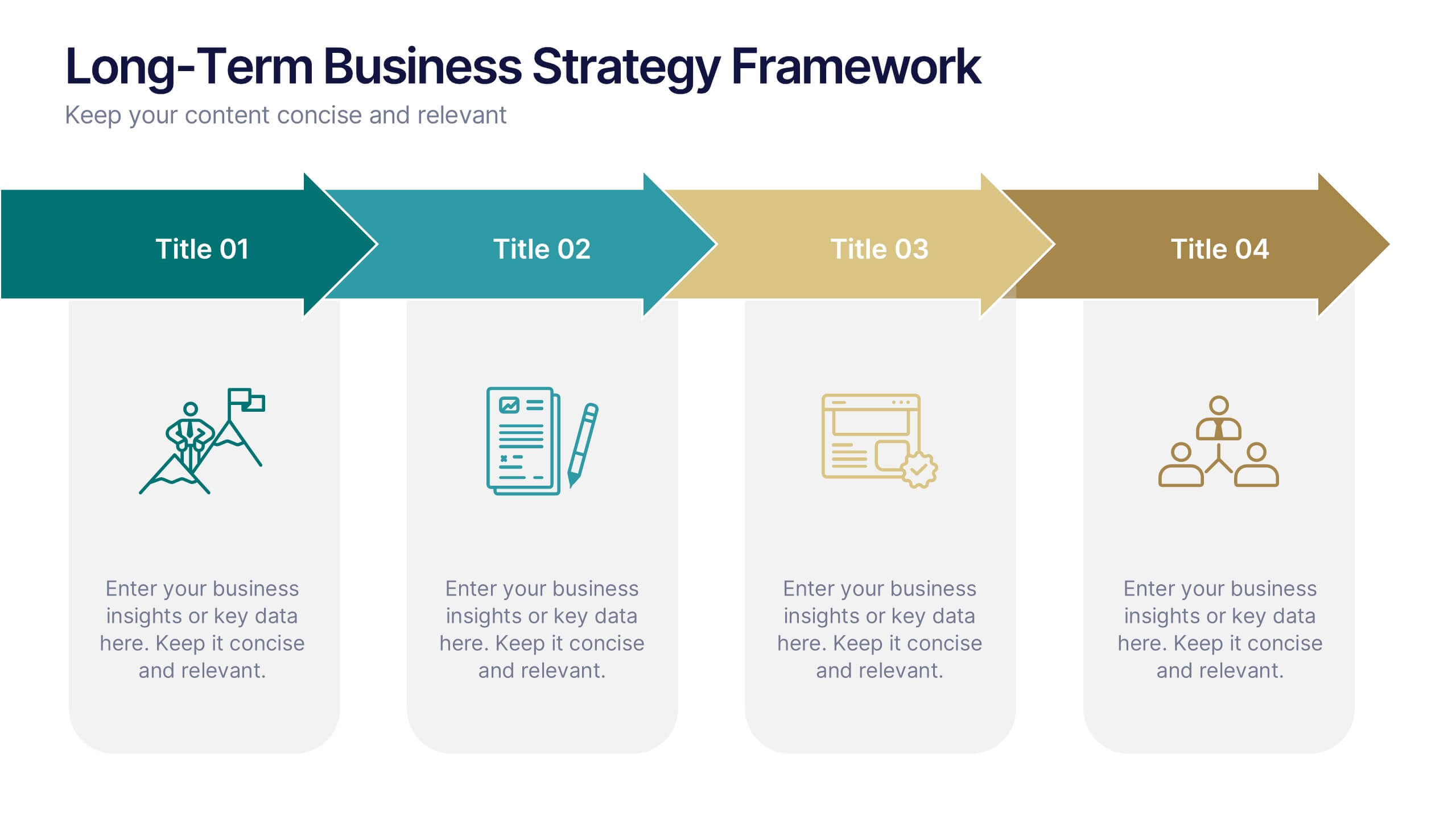 Key Takeaways - visual representation