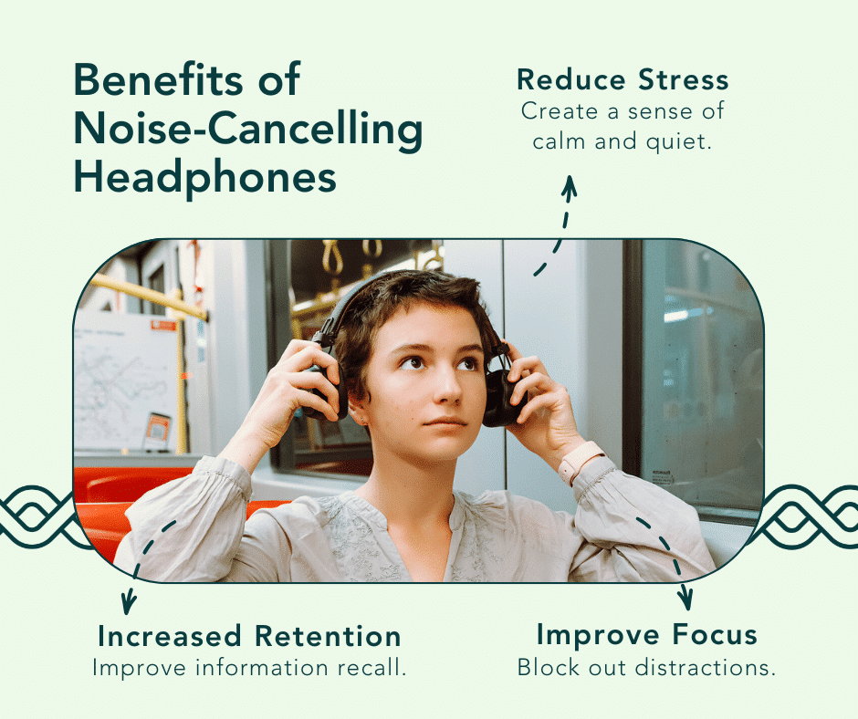 Understanding Noise Cancellation Technology - visual representation