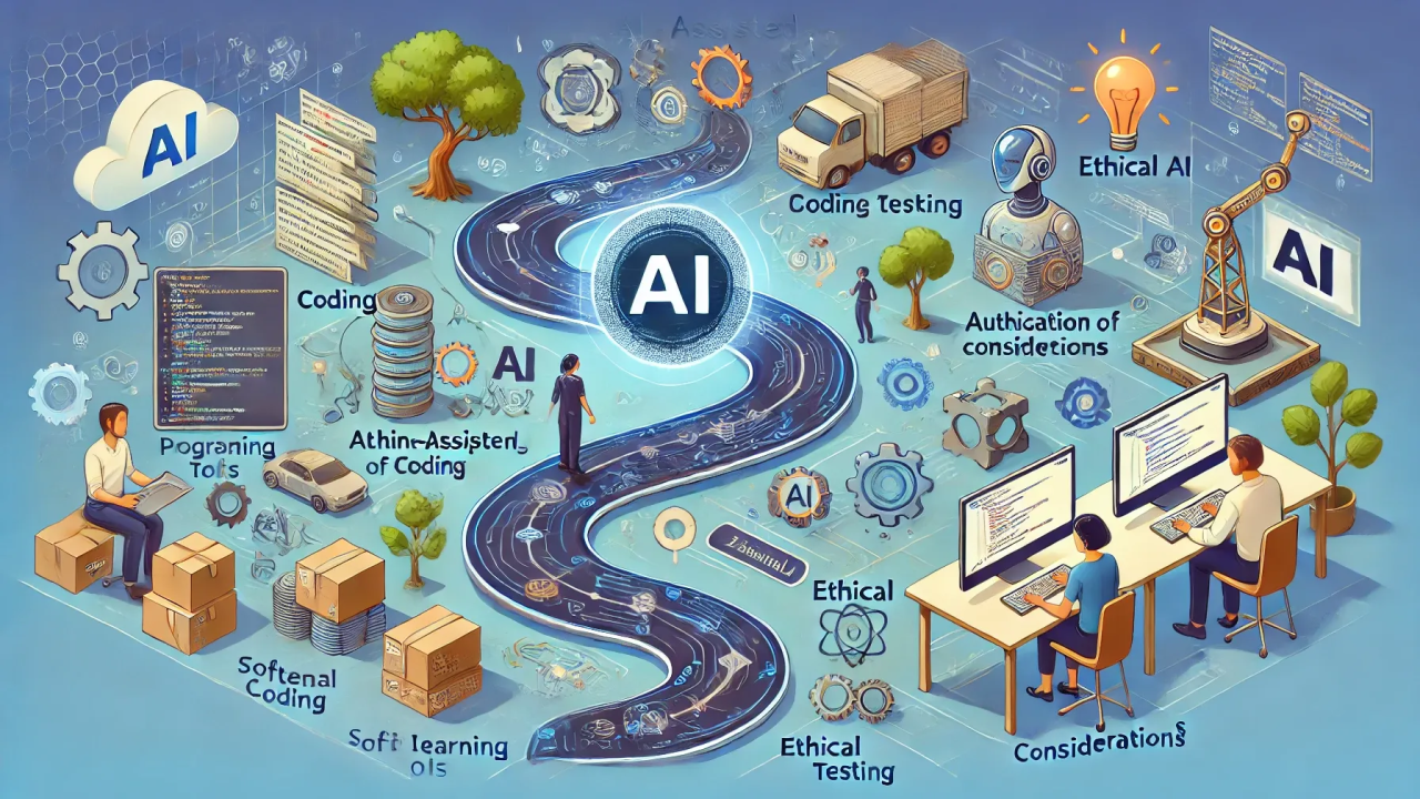 AI Tools: Transforming Code Writing - visual representation