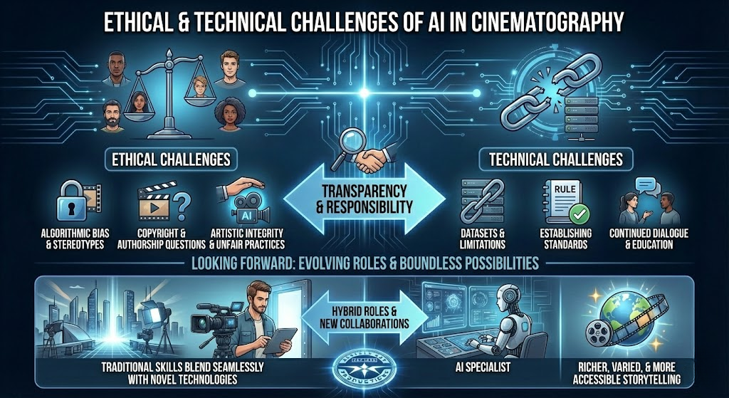 The Challenges of AI in Filmmaking - contextual illustration