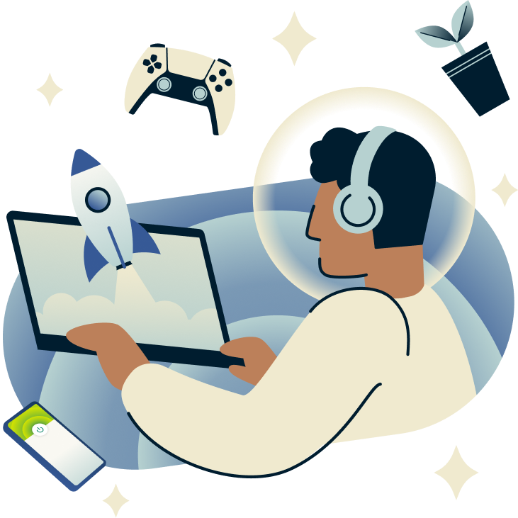 Enhanced Security for Gamers - contextual illustration