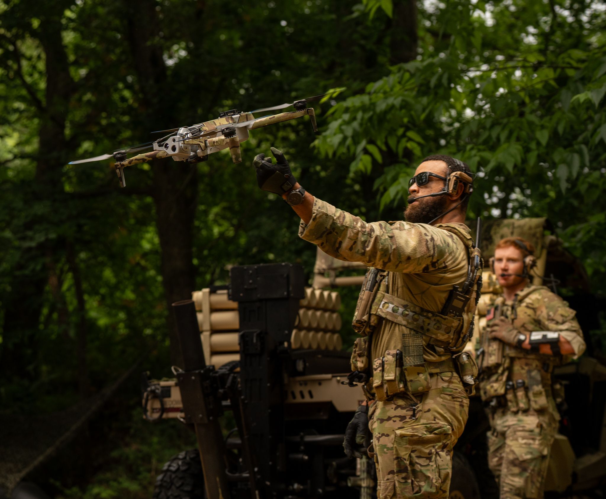 Practical Implementation in Military Operations - visual representation